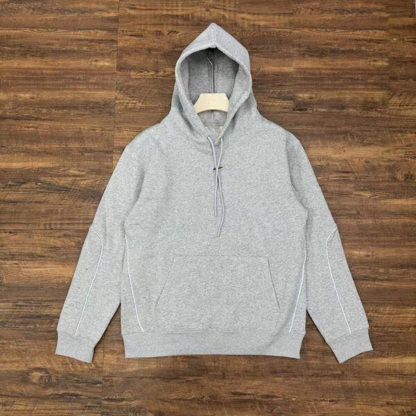 Custom Blank Hoodies and Sweatpants Set 100% Cotton French Terry Hoodie Men's Oversized Drop Shoulder Hoodies - 图片 3
