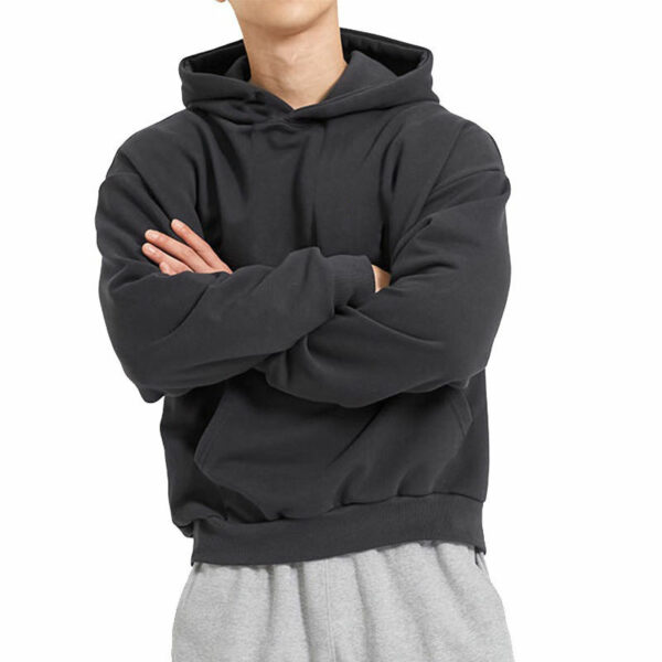 High Quality Streetwear 350 500 Gsm BlankCotton Oversized Fleece Heavyweight Hoodie Manufacturer Cropped Custom Hoodies Unisex