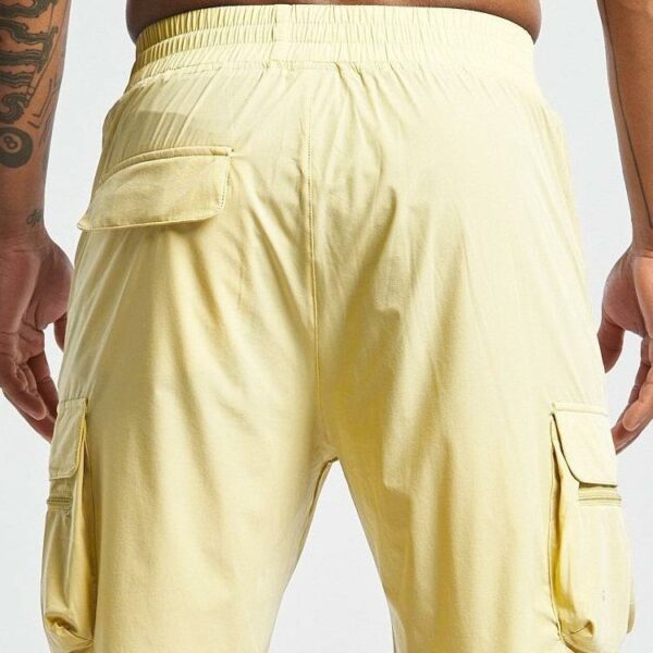 Custom Logo Summer Men's Cargo Shorts Plus Size Zip Pockets Plain Blank Lightweight Causal Sports Gym Shorts for Men - 图片 2