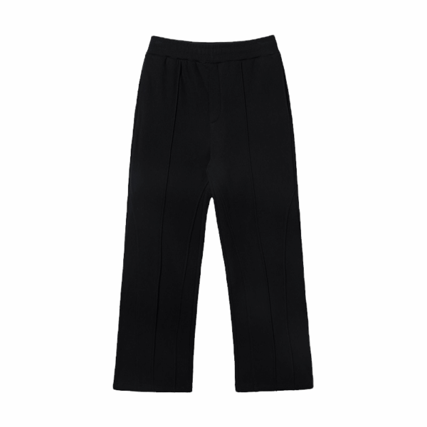 High Quality 365GSM Men's Sweatpants Drawstring French Terry Cotton Polyester Blend Sweatpants Solid Blank Sweatpants for Men